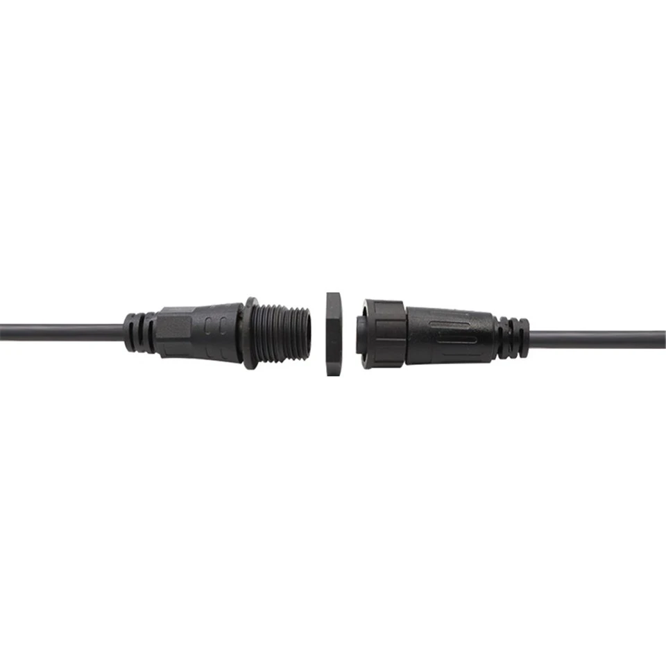 m16 waterproof 4pin connector for marine lighting